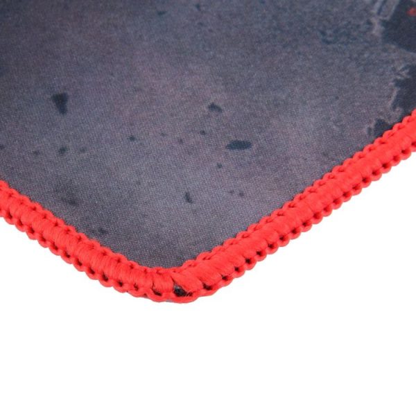 Extended Large Slim Anti-Slip Bloody Pattern Soft Rubber Smooth Cloth Surface Game Keyboard Mouse Pad Mat, Size: 320 x 240 x 3 mm - Image 4