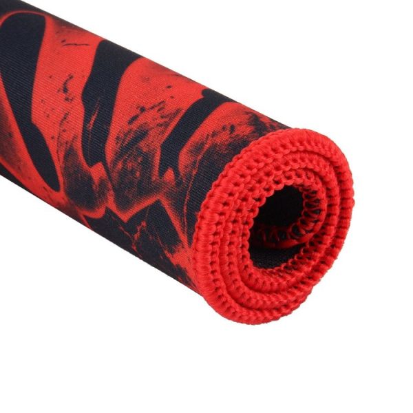 Extended Large Slim Anti-Slip Bloody Pattern Soft Rubber Smooth Cloth Surface Game Keyboard Mouse Pad Mat, Size: 320 x 240 x 3 mm - Image 5