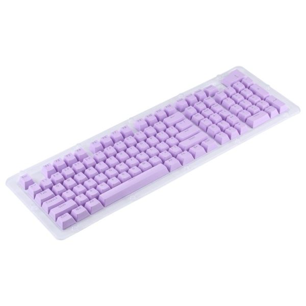 ABS Translucent Keycaps, OEM Highly Mechanical Keyboard, Universal Game Keyboard (Purple) - Image 2