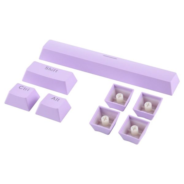ABS Translucent Keycaps, OEM Highly Mechanical Keyboard, Universal Game Keyboard (Purple) - Image 4
