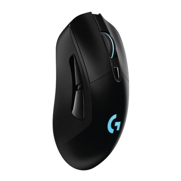 Logitech G703 LIGHTSPEED 16000 DPI 6 Programmable Buttons HERO 16K Sensor RGB Backlight Wireless Optical Gaming Mouse (Black) - Image 2