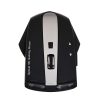 MZ-011 2.4GHz 1600DPI Wireless Rechargeable Optical Mouse with HUB Function (Black) - Image 2