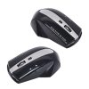 MZ-011 2.4GHz 1600DPI Wireless Rechargeable Optical Mouse with HUB Function (Black) - Image 3