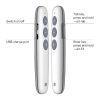Doosl DSIT007 2.4GHz Rechargeable Powerpoint Presentation Wireless Cliker Remote Control Pen, Control Distance: 100m (White) - Image 7