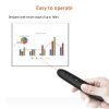 Doosl DSIT012 2.4GHz Wireless Presenter PowerPoint Clicker Representation Remote Control Pointer, Control Distance: 100m (Black) - Image 7