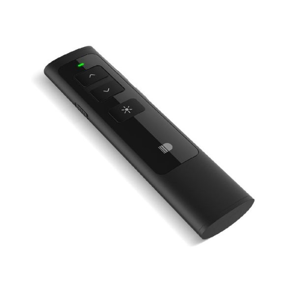 Doosl DSIT013 2.4GHz Rechargeable PowerPoint Presentation Remote Control Multi-functional Laser Pointer for PowerPoint / Keynote / Prezi, Control Distance: 100m (Black) - Image 2