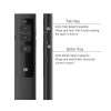 Doosl DSIT013 2.4GHz Rechargeable PowerPoint Presentation Remote Control Multi-functional Laser Pointer for PowerPoint / Keynote / Prezi, Control Distance: 100m (Black) - Image 6
