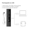 Doosl DSIT013 2.4GHz Rechargeable PowerPoint Presentation Remote Control Multi-functional Laser Pointer for PowerPoint / Keynote / Prezi, Control Distance: 100m (Black) - Image 8