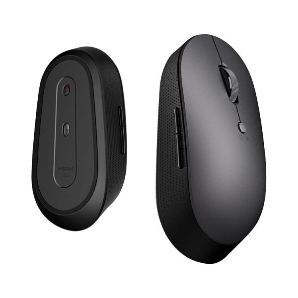 Original Xiaomi Youpin MIIIW S500 1000 DPI Bluetooth 5.0 Dual Modes Wireless Mouse (Black)