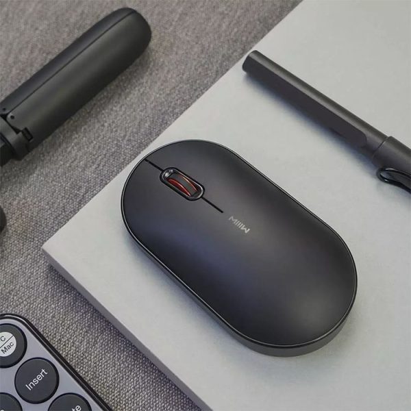 Original Xiaomi Youpin MIIIW MWPM01 Portable Bluetooth + 2.4GHz Dual Modes Wireless Mouse (White) - Image 7