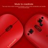 Lenovo Air Handle Lightweight Portable Mute Wireless Mouse, Blessing Mouse Version (Red) - Image 6