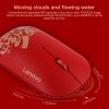 Lenovo Air Handle Lightweight Portable Mute Wireless Mouse, Blessing Mouse Version (Red) - Image 8