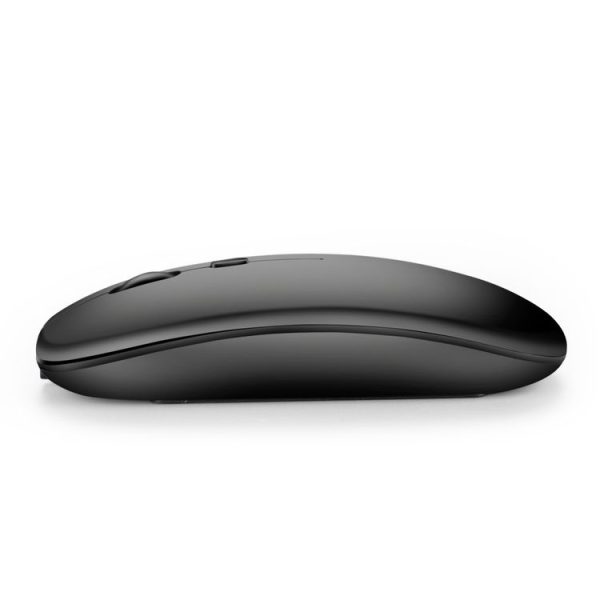 HXSJ M80 2.4GHz Wireless 1600DPI Three-speed Adjustable Optical Mute Mouse (Silver) - Image 4