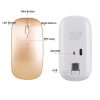 HXSJ M80 2.4GHz Wireless 1600DPI Three-speed Adjustable Optical Mute Mouse (Silver) - Image 6