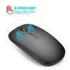 HXSJ M80 2.4GHz Wireless 1600DPI Three-speed Adjustable Optical Mute Mouse (Silver) - Image 9