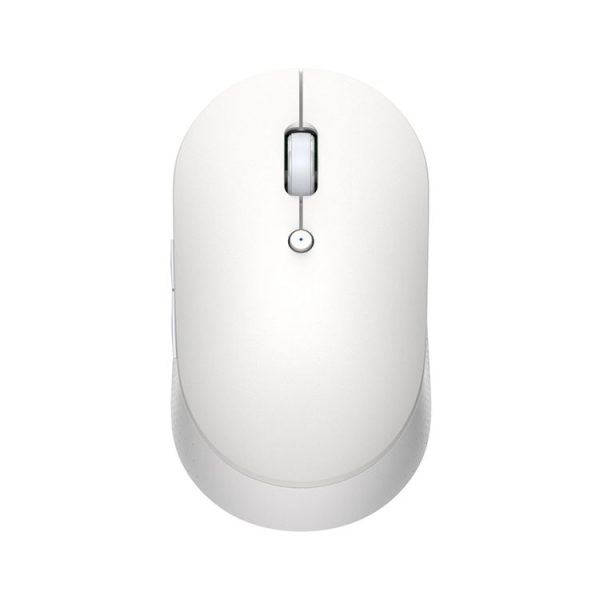 Original Xiaomi 2.4G Wireless Bluetooth 4.2 Dual Mode Silent Mouse (White)