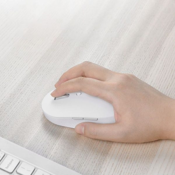 Original Xiaomi 2.4G Wireless Bluetooth 4.2 Dual Mode Silent Mouse (White) - Image 11