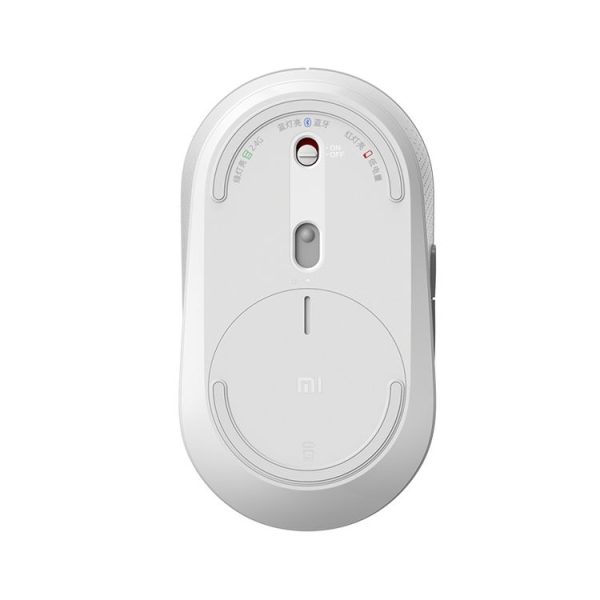 Original Xiaomi 2.4G Wireless Bluetooth 4.2 Dual Mode Silent Mouse (White) - Image 3