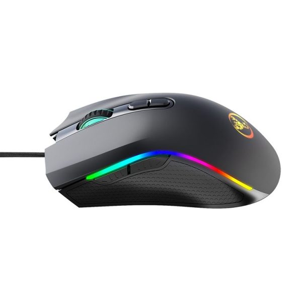 HXSJ A869 Type-C 7200dpi 6-modes Adjustable 7-keys RGB Light Wired Game Mouse - Image 3
