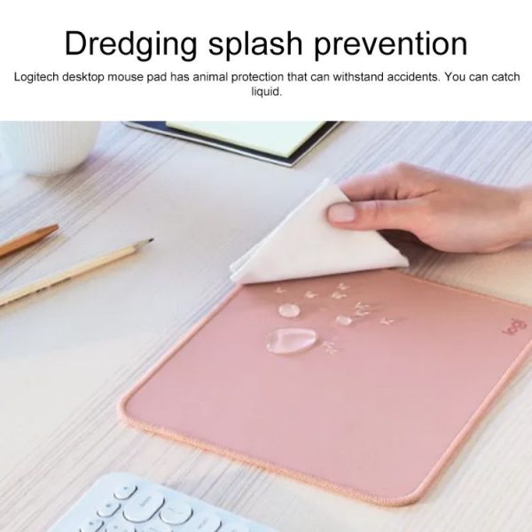 Logitech Soft Mouse Mat Pad (Pink) - Image 5