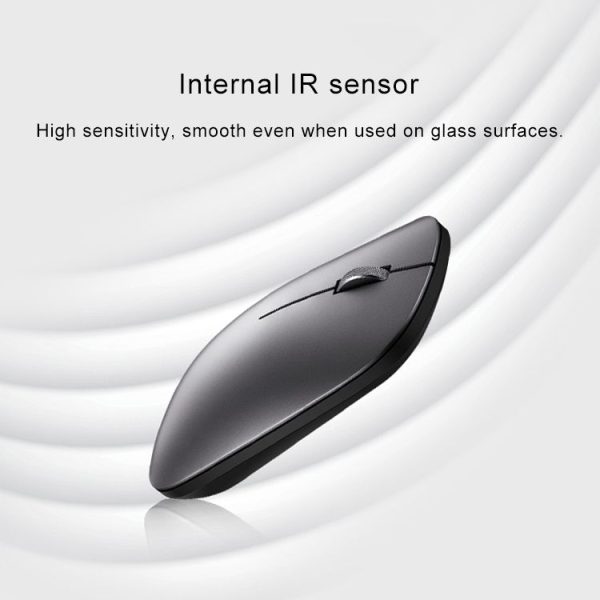 Original Huawei Notebook PC Wireless Bluetooth Mouse (Grey) - Image 4