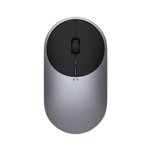 Original Xiaomi Portable Mouse 2 Optical Wireless Bluetooth 4.2 RF 2.4GHz 4000DPI Adjustable Dual Mode Mouse (Grey)