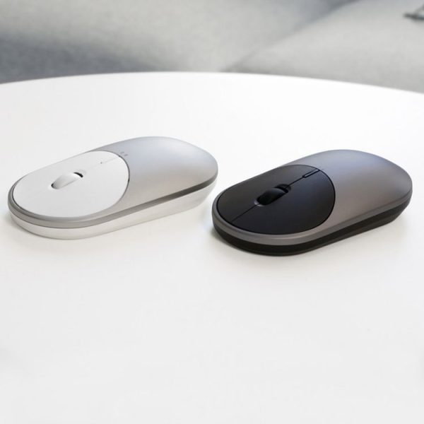 Original Xiaomi Portable Mouse 2 Optical Wireless Bluetooth 4.2 RF 2.4GHz 4000DPI Adjustable Dual Mode Mouse (Grey) - Image 12