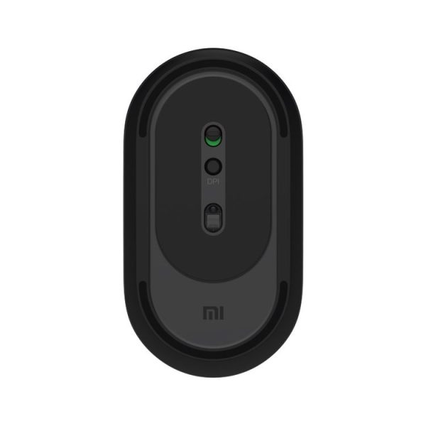 Original Xiaomi Portable Mouse 2 Optical Wireless Bluetooth 4.2 RF 2.4GHz 4000DPI Adjustable Dual Mode Mouse (Grey) - Image 2