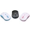 SHIPADOO W200 2.4GHz Wireless Portable Mouse for Mac Desktop Laptop (Pink) - Image 2