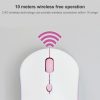 SHIPADOO W200 2.4GHz Wireless Portable Mouse for Mac Desktop Laptop (Pink) - Image 4