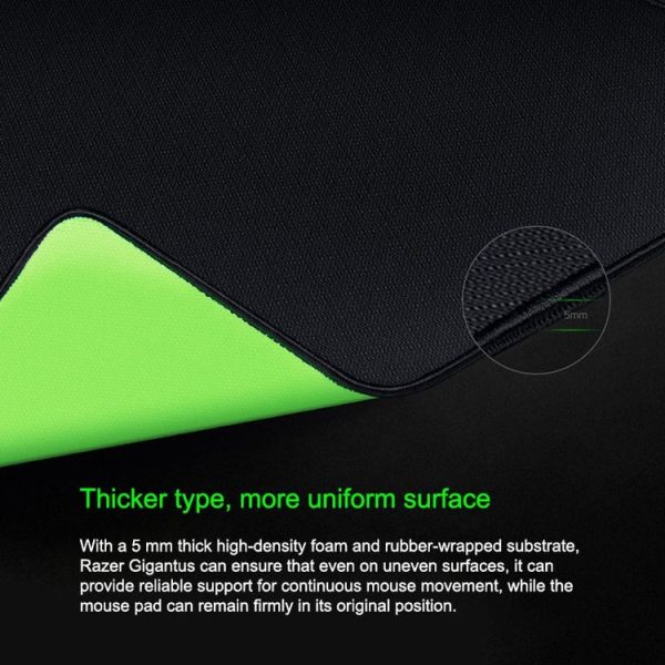 Razer Gigantus Wear-resistant Knitted Mouse Pad, Size: 455 x 455 x 5mm - Image 5
