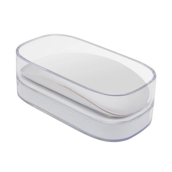 TM-823 2.4G 1200 DPI Wireless Touch Scroll Optical Mouse for Mac Desktop Laptop (White) - Image 6