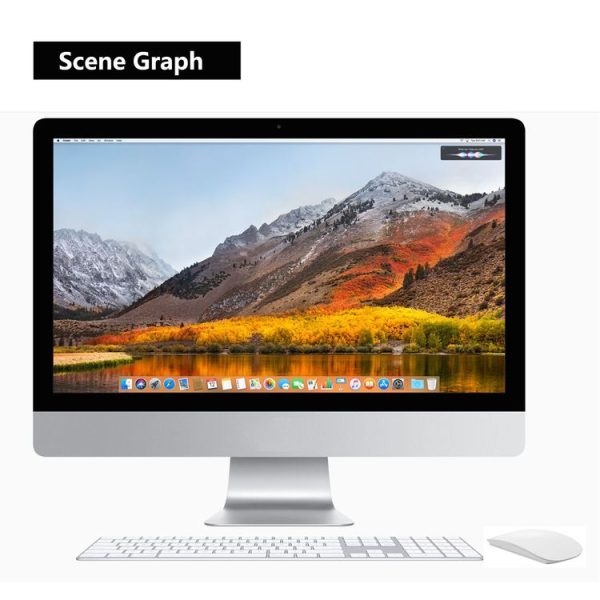 TM-823 2.4G 1200 DPI Wireless Touch Scroll Optical Mouse for Mac Desktop Laptop (White) - Image 7