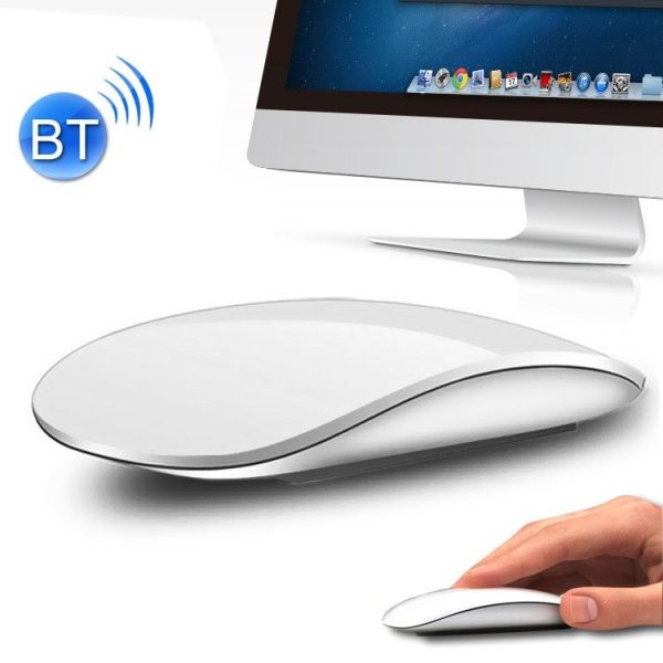 TM-823 2.4G 1200 DPI Wireless Touch Scroll Optical Mouse for Mac Desktop Laptop (White) - Image 8