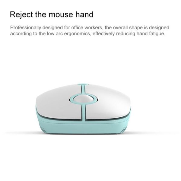 FOETOR i330 Wireless Mouse (Green) - Image 5