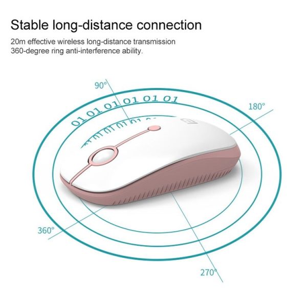 FOETOR i330 Wireless Mouse (Green) - Image 6