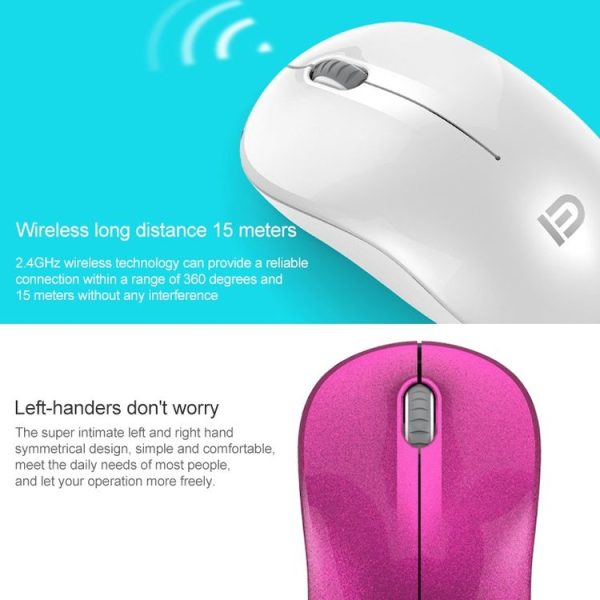 FOETOR V1 Wireless Mouse (Black) - Image 4