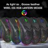 HXSJ T66 7 Keys Colorful Lighting Programmable Gaming Wireless Mouse (White) - Image 4