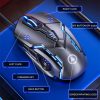 YINDIAO G5 3200DPI 4-modes Adjustable 6-keys RGB Light Wired Gaming Mouse (Pink) - Image 3