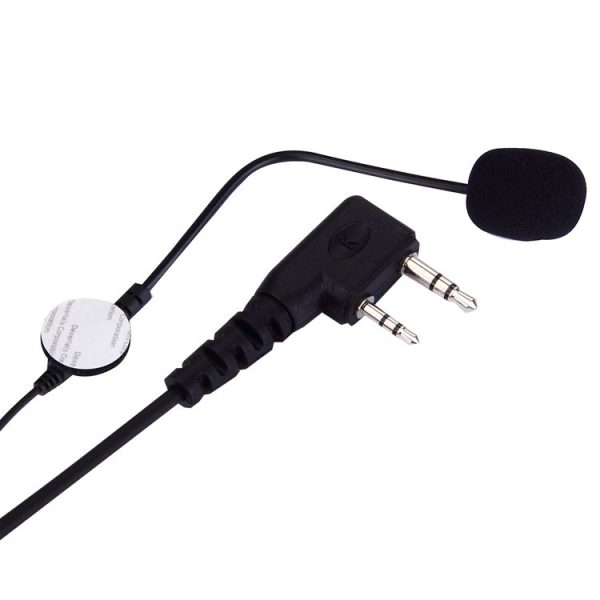 2 Pin PTT Adjustable Volume Motorcycle Helmet Headset Microphone for BAOFENG Radio Walkie Talkie - Image 5