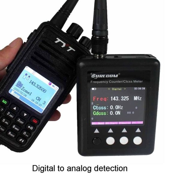 SF401 Plus Portable Handheld Frequency Counter for Walkie Talkie, Frequency: 27MHz-3000MHz - Image 11