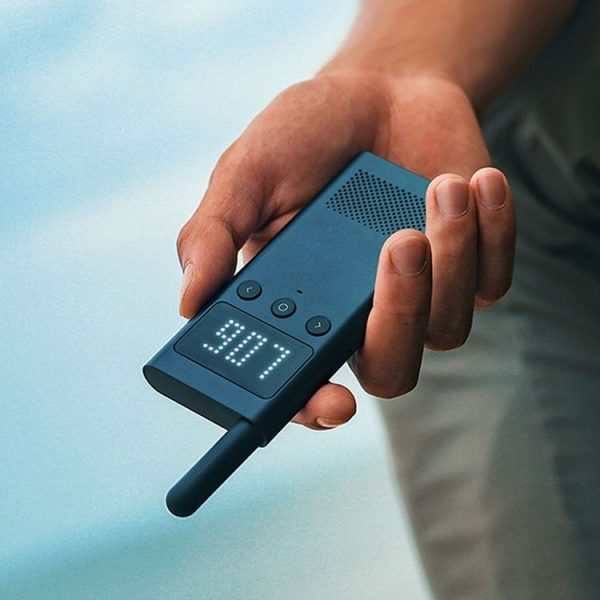 Original Xiaomi Mijia Mini Walkie Talkie 1S, Support FM Radio & Location Sharing (Blue) - Image 10