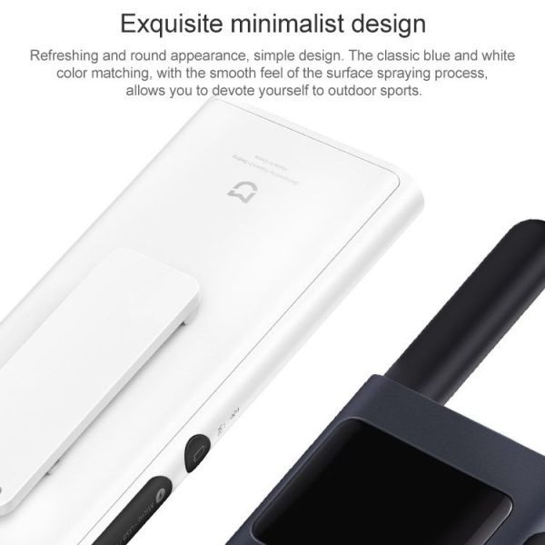 Original Xiaomi Mijia Mini Walkie Talkie 1S, Support FM Radio & Location Sharing (Blue) - Image 3