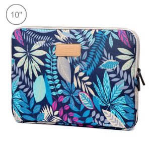 Lisen 10 inch Sleeve Case Colorful Leaves Zipper Briefcase Carrying Bag for iPad Air 2, iPad Air, iPad 4, iPad New, Galaxy Tab A 10.1, Lenovo Yoga 10.1 inch, Microsoft Surface Pro 10.6, 10 inch and Below Laptops / Tablets (Blue)