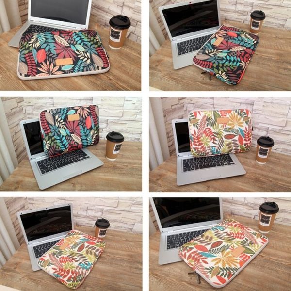Lisen 10 inch Sleeve Case Colorful Leaves Zipper Briefcase Carrying Bag for iPad Air 2, iPad Air, iPad 4, iPad New, Galaxy Tab A 10.1, Lenovo Yoga 10.1 inch, Microsoft Surface Pro 10.6, 10 inch and Below Laptops / Tablets (Blue) - Image 6