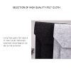 ND06 Multi-purpose Felt Button Laptop Inner Bag for 12.5 inch Laptop (Grey) - Image 8