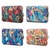 Lisen 6.0 inch Sleeve Case Colorful Leaves Zipper Briefcase Carrying Bag for Amazon Kindle (Grey) - Image 2