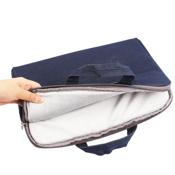 11.6 inch Portable Handheld Laptop Bag for Laptop (Dark Blue) - Image 4