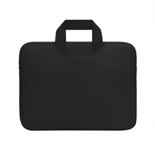 13.3 inch Portable Air Permeable Handheld Sleeve Bag for MacBook Air / Pro, Lenovo and other Laptops, Size: 34x25.5x2.5cm (Black)