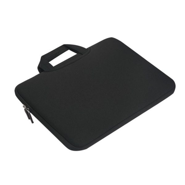 13.3 inch Portable Air Permeable Handheld Sleeve Bag for MacBook Air / Pro, Lenovo and other Laptops, Size: 34x25.5x2.5cm (Black) - Image 3